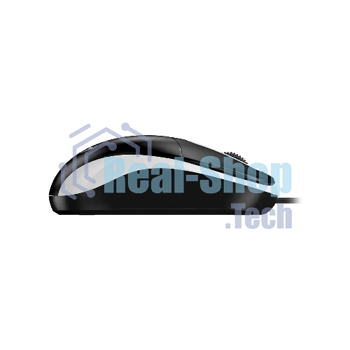 Мышь проводная Genius DX-111 черно-серый, 1200 dpi, USB, кнопки - 3