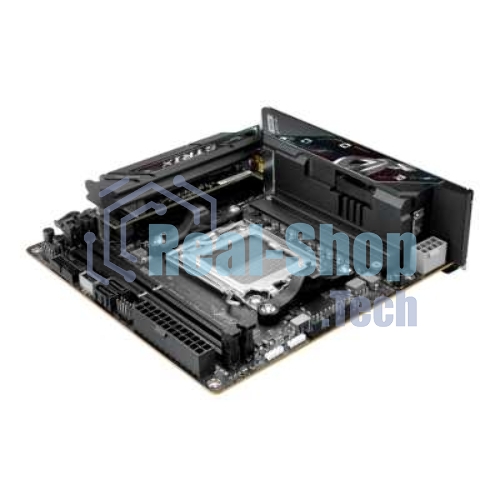 Материнская плата ASUS ROG STRIX B850-I GAMING WIFI, AM5, AMD B850, 2xDDR5, 2xM.2, 2xSATA, PCIe 4.0 x16, 1xHDMI, 1xUSB Type-C, 1x2.5Gb LAN, Wi-Fi 7, Bluetooth 5.4, 5xUSB-A 10Gbps, 1xUSB-C 20Gbps, 2xUSB-A 2.0, 3x3.5 мм, S/PDIF, 7.1, Mini-ITX