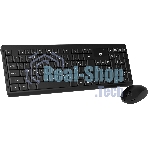 Комплект клавиатура+мышь Oklick S269W беспроводной, USB, 1600 DPI, чёрный