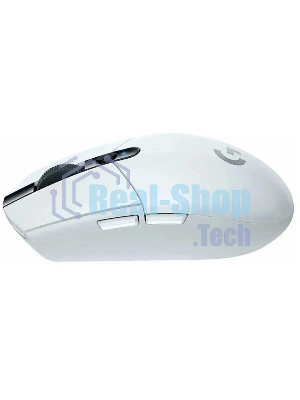 Мышь беспроводная Logitech G304 Lightspeed белый, 12000 dpi, радиоканал, USB, кнопки - 6