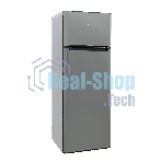Холодильник Indesit TIA 16 NG серый/черный двухкамерный 245/51 л морозилка сверху, капельная система