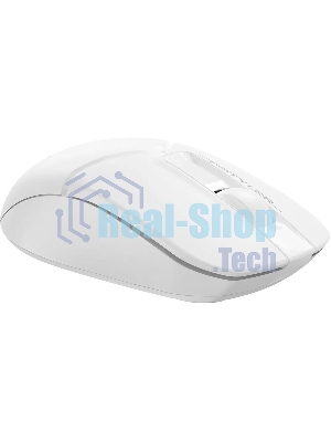 Мышь беспроводная A4Tech Fstyler FG12 белый, 1200 dpi, радиоканал, USB, кнопки - 3