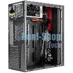 Компьютерный корпус Miditower ExeGate AA-443U-UNS350 (ATX, БП UNS350 с вент. 12см, 2хUSB+1хUSB 3.0+HD Audio, черный)
