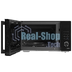 Микроволновая печь Centek CT-1563 черный, 23 л, 800 Вт, переключатели - кнопки, поворотный механизм