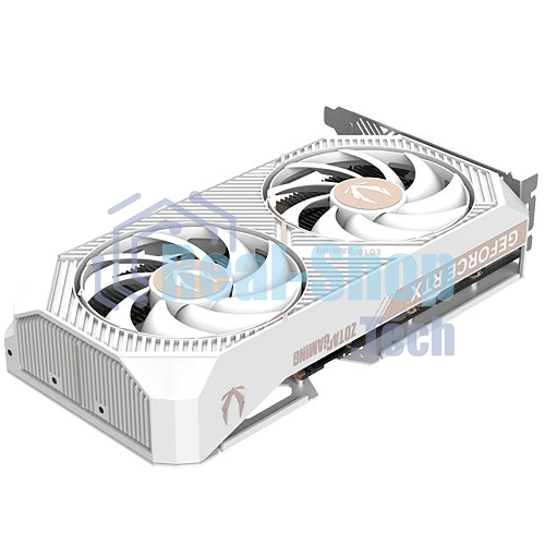 Видеокарта Zotac PCI-E 5.0 RTX 5060 TWIN EDGE OC WHITE ED NVIDIA GeForce RTX 5060 8Gb 128bit GDDR7 2527/28000 HDMIx1 DPx3 HDCP Ret белый