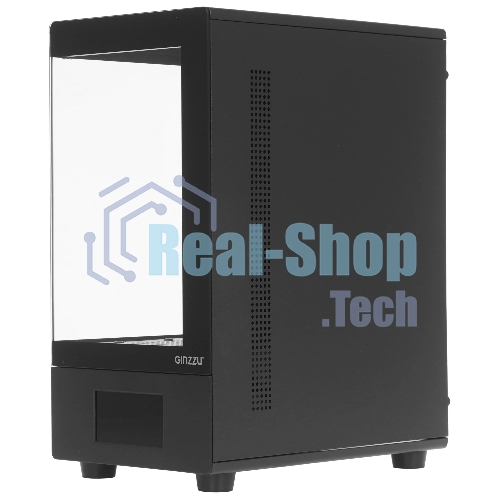 Компьютерный корпус Ginzzu RX400D mATX жк. Дисплей