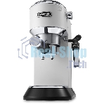 Кофеварка эспрессо DeLonghi EC685.W белый, исп. кофе - молотый/чалды, 1.1 л, 1350 Вт, 15 бар