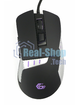 Мышь проводная Gembird MG-520 черный, 3200 dpi, USB, кнопки - 6