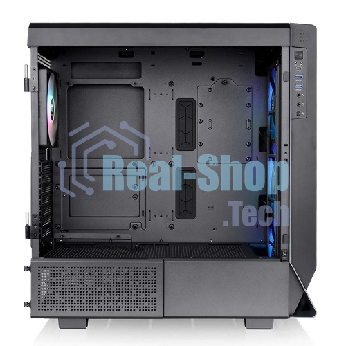 Компьютерный корпус Thermaltake Ceres 500 TG ARGb черный без БП ATX 4x140мм 2xUSB3.0 1xUSB3.1 audio bott PSU