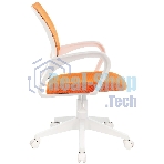 Кресло Бюрократ CH-W695NLT TW-38-3 TW-96-1 оранжевый, сетка/ткань, 120 кг, механизм качания