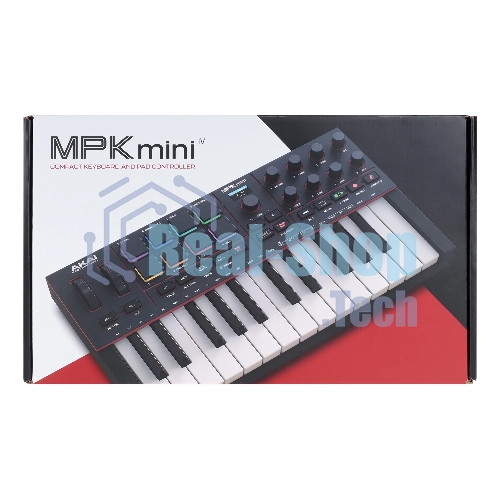 Миди-клавиатура AKAI MPK Mini IV черный миди-клавиатура