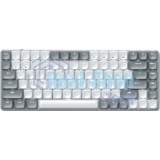 Клавиатура Satechi SM1 Slim Light гибридная, USB Type-A, Bluetooth, радиоканал, белый