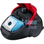 Пылесос Samsung VC20M253AWR красный, 460/2000 Вт, уборка сухая, пылесборник мешок, 2.5 л