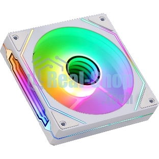 Вентилятор для корпуса Aerocool/Formula Floe 12WH ARPW ARGb белый, 120 мм, 1500 об/мин, 26.8 дБ, 4 pin
