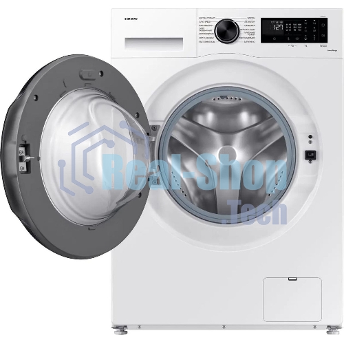 Стиральная машина Samsung WW11CGC04CAELP белый/черный, загрузка фронтальная 11кг, 1400 об/мин, класс: A