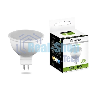 Лампа светодиодная Feron LB-560 9W 230V G5.3 4000K MR16