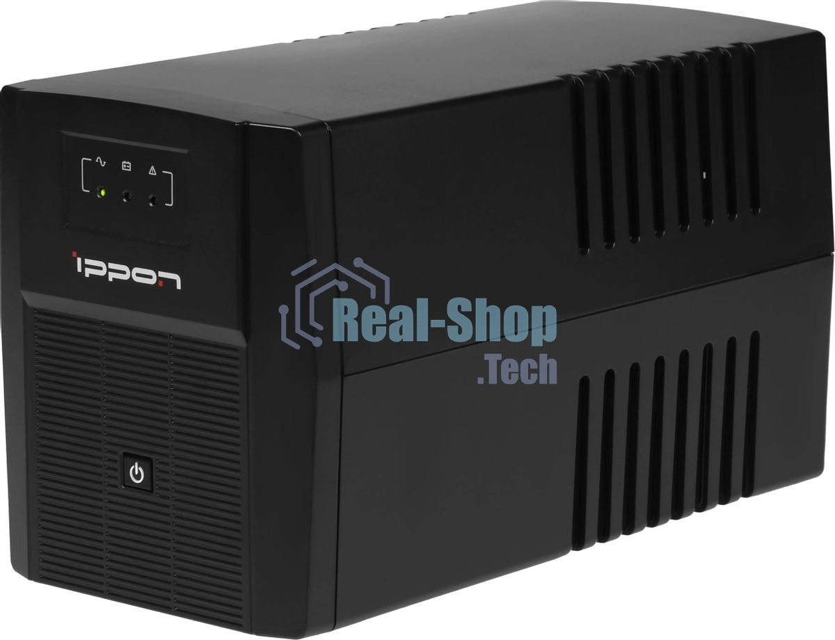 Источник бесперебойного питания Ippon Back Basic 1500 Euro / 1500 ВА / 900 Вт / 4 x CEE 7 (евророзетка)