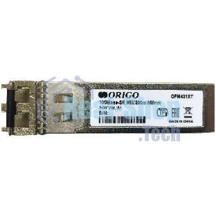 Трансивер ORIGO OFM431XT SFP+ Transceiver, 10Gbase-SR, Duplex LC, 850nm, Multi-mode, 300M