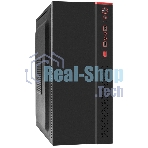 Компьютерный корпус Miditower ExeGate AA-443U-UNS350 (ATX, БП UNS350 с вент. 12см, 2хUSB+1хUSB 3.0+HD Audio, черный)