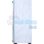Компьютерный корпус AeroCool/Formula CL-3302W RGb белый без БП ATX 2xUSB 2.0 1xUSB 3.0 audio bott PSU