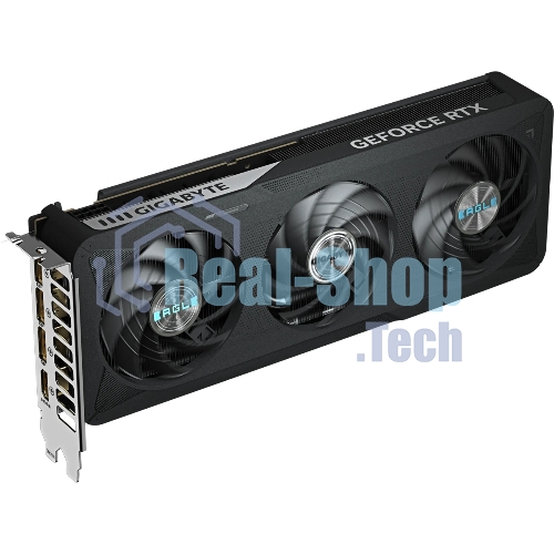 Видеокарта Gigabyte GV-N5060EAGLEMAX OC-8GD, NVIDIA GeForce RTX 5060, 8 ГБ GDDR7, 128 бит, PCI-e 5.0, 1xHDMI, 3xDP