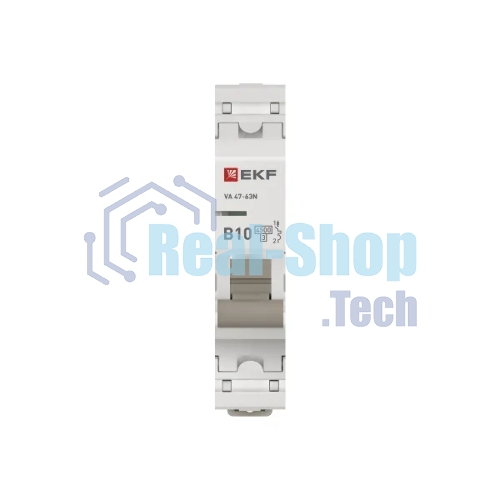Выключатель автоматический EKF M634110B 1п B 10А 4.5кА ВА 47-63N PROxima