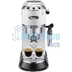 Кофеварка эспрессо DeLonghi EC685.W белый, исп. кофе - молотый/чалды, 1.1 л, 1350 Вт, 15 бар