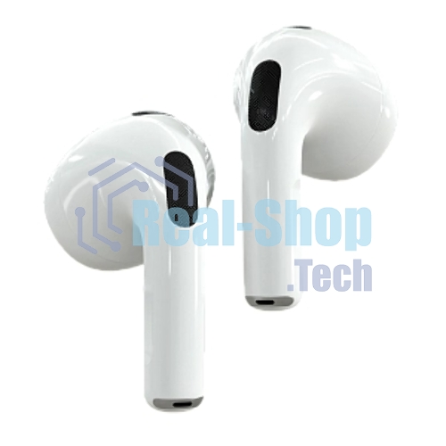Наушники TWS More Choice БВ11 белый, вкладыши, Bluetooth, сенсорное управление, до 4 ч
