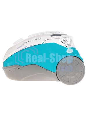 Пылесос Thomas AQUA-BOX Perfect Air Allergy Pure белый/синий, 325/1700 Вт, уборка сухая/сбор жидкости, пылесборник контейнер 2.6 л