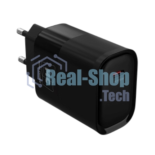 Сетевое зарядное устройство MORE CHOICE (4620202553515) NC68 1Type-C 3.0A PD 35W, черный