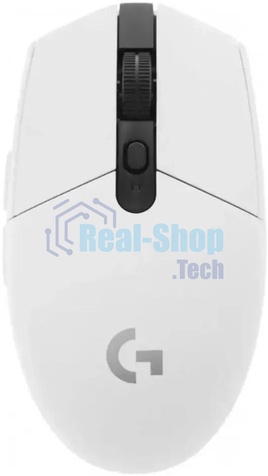 Мышь беспроводная Logitech G304 Lightspeed белый, 12000 dpi, радиоканал, USB, кнопки - 6