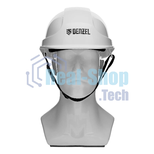 Каска защитная ударопрочная Denzel ABS/PC, плавная регулировка, модель 