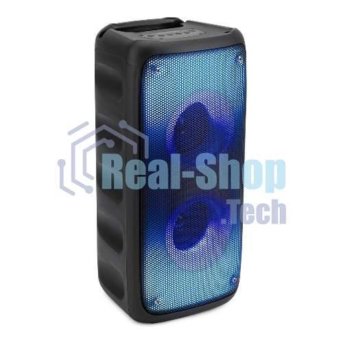 Минисистема Hyundai H-MC1230 черный 40Вт FM USB BT micro SD