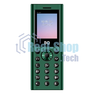 Мобильный телефон BQ 1858 Barrel зеленый/черный