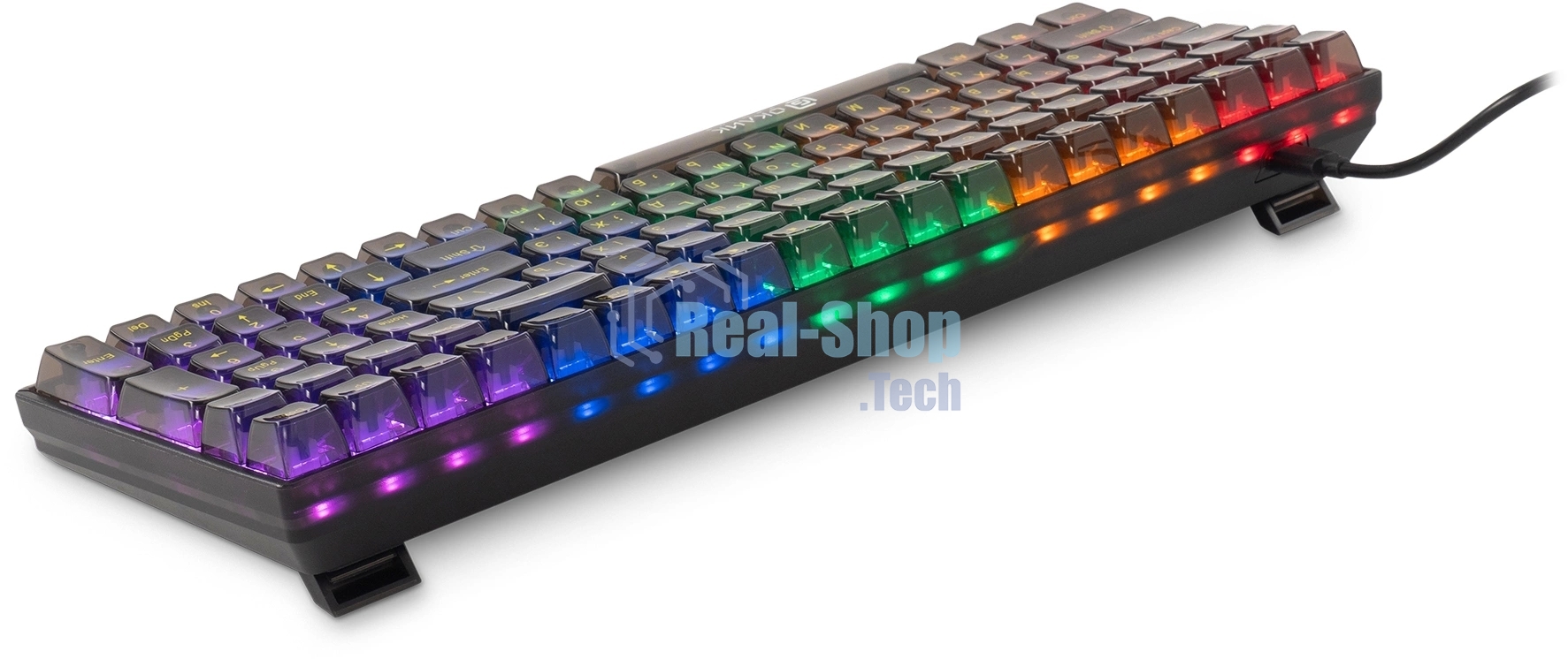 Клавиатура Oklick 915GK проводная, USB Type-A, чёрный