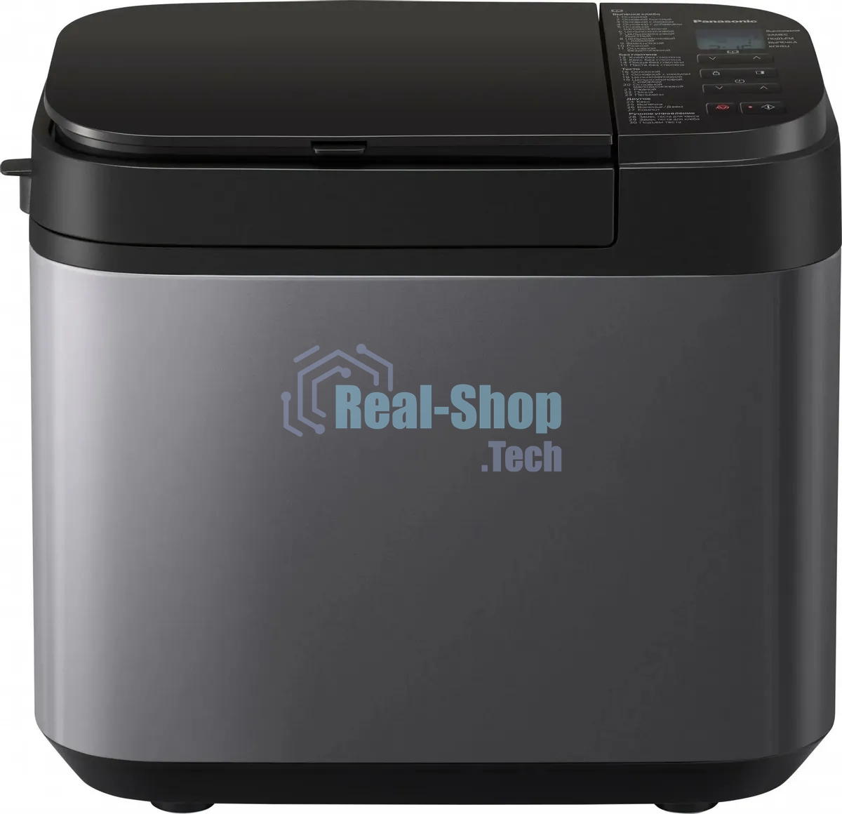 Хлебопечка Panasonic SD-YR2540HTS серый/черный, 550 Вт, 1.1 кг, 30 программ