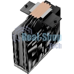Кулер для процессора DEEPCOOL AK400 G2 LGA1851/1700/1200/115X/AM5/AM4 (12шт/кор, TDP 220W, PWM, Fan 120мм, 4 тепл. Трубки, Wood-grain top cover, черный) RET (R-AK400G2-BKNNMN-GJD)