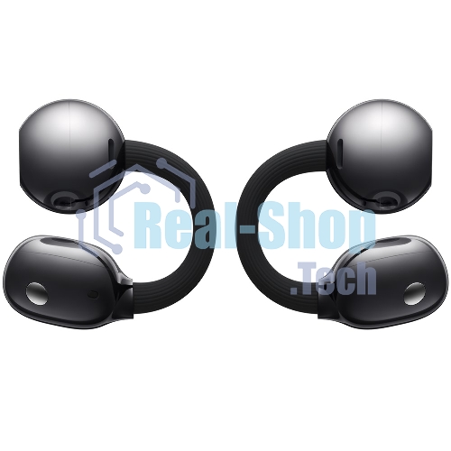 Наушники TWS Huawei FreeClip 2 черный, открытые (клипсы), Bluetooth, быстрая зарядка, до 8 ч