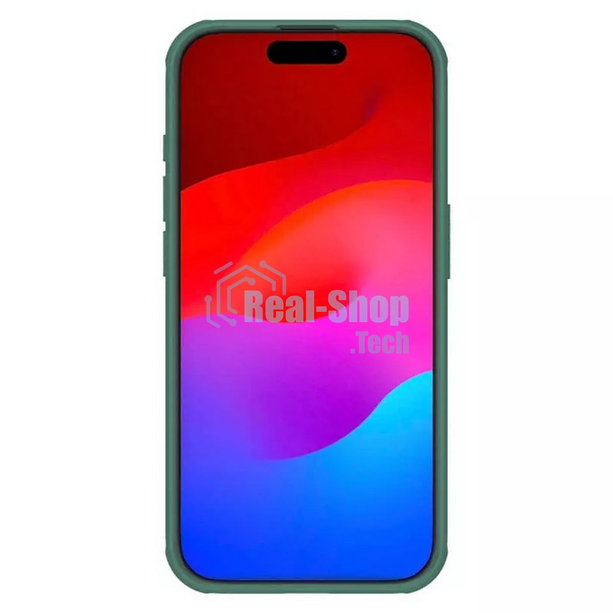 Чехол Super Frosted Shield Pro Magnetic Case, темно-зеленый, (AP IP15 Pro)