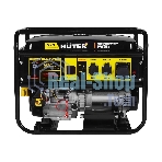 Электрогенератор бензиновый Huter DY8000LX, 7 кВт, 81 дБ, 76 кг