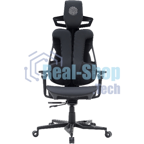 Кресло Cactus CS-CHR-DUO-BBK черный, экокожа