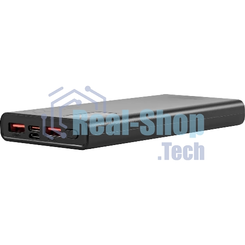 Портативный аккумулятор Digma DGPF10A 10000mAh QC3.0/PD3.0 22.5W 5A 2xUSB-A/USB-C черный
