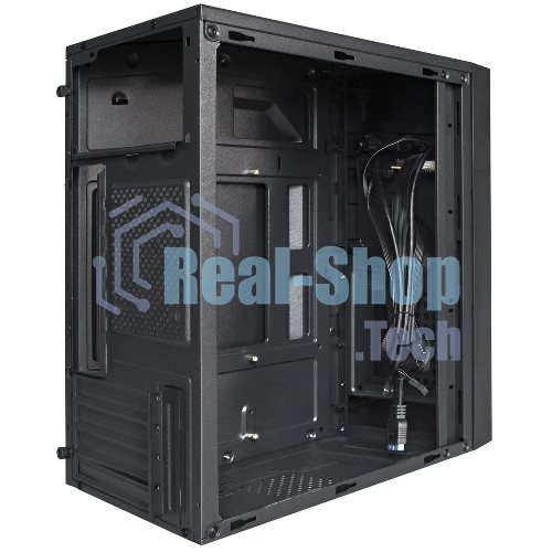 Компьютерный корпус Minitower ExeGate BAA-109U2-UNS400 (mATX, БП UNS400 с вент. 12см, 2*USB+2*USB 3.0, аудио, черный)