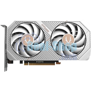 Видеокарта Zotac PCI-E 5.0 RTX 5060 TWIN EDGE OC WHITE ED NVIDIA GeForce RTX 5060 8Gb 128bit GDDR7 2527/28000 HDMIx1 DPx3 HDCP Ret белый