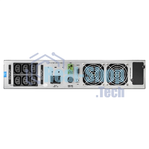 Источник бесперебойного питания On-line ExeGate EP285647RUS PowerExpert ULS-2000.LCD.AVR.C13.USB.RS232.SNMP.2U 2000VA/2000W, On-Line, PF=1, LCD, 6*IEC-C13, RS232, USB, SNMP-slot, Rackmount 2U/Tower, черный