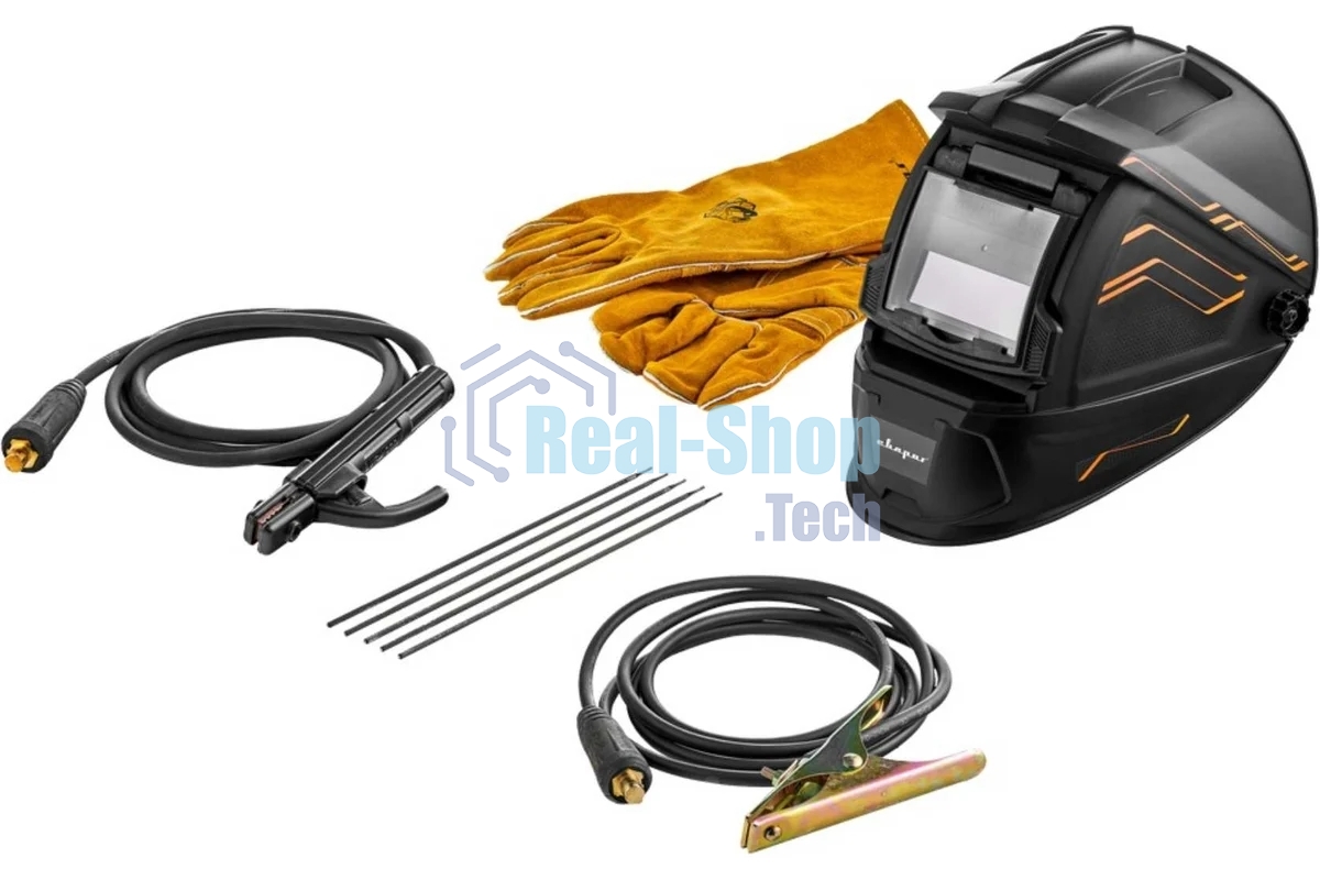 Инвертор сварочный Сварог ARC 200 REAL SMART Z28303 черный маска+краги 97886