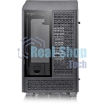 Компьютерный корпус Thermaltake The Tower 100 черный без БП ATX 2x120мм 2xUSB 3.0 1xUSB3.1 audio bott PSU