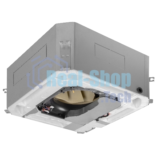 Внутренний блок сплит-системы кассетного типа Electrolux EACC/in-12H/UP4-DC/N8 инвертор, 12000 BTU, 35 м², 29 дБ, охлаждение, обогрев, осушение, белый
