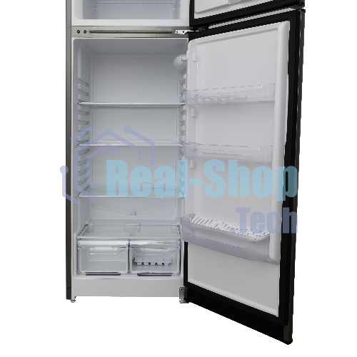 Холодильник Indesit TIA 16 NG серый/черный двухкамерный 245/51 л морозилка сверху, капельная система