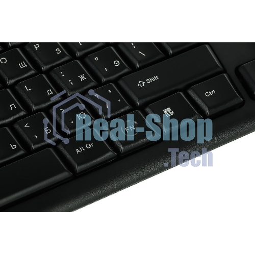 Комплект клавиатура+мышь A4Tech KRS-8372 проводной, USB, 1200 DPI, чёрный